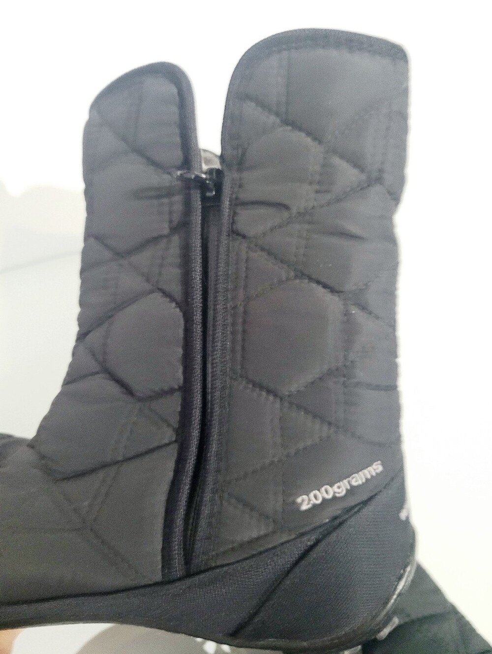 Columbia Omni-Heat Waterproof Winter Snow Boots Women's US 9 Black 200g Insulate - Picture 12 of 13